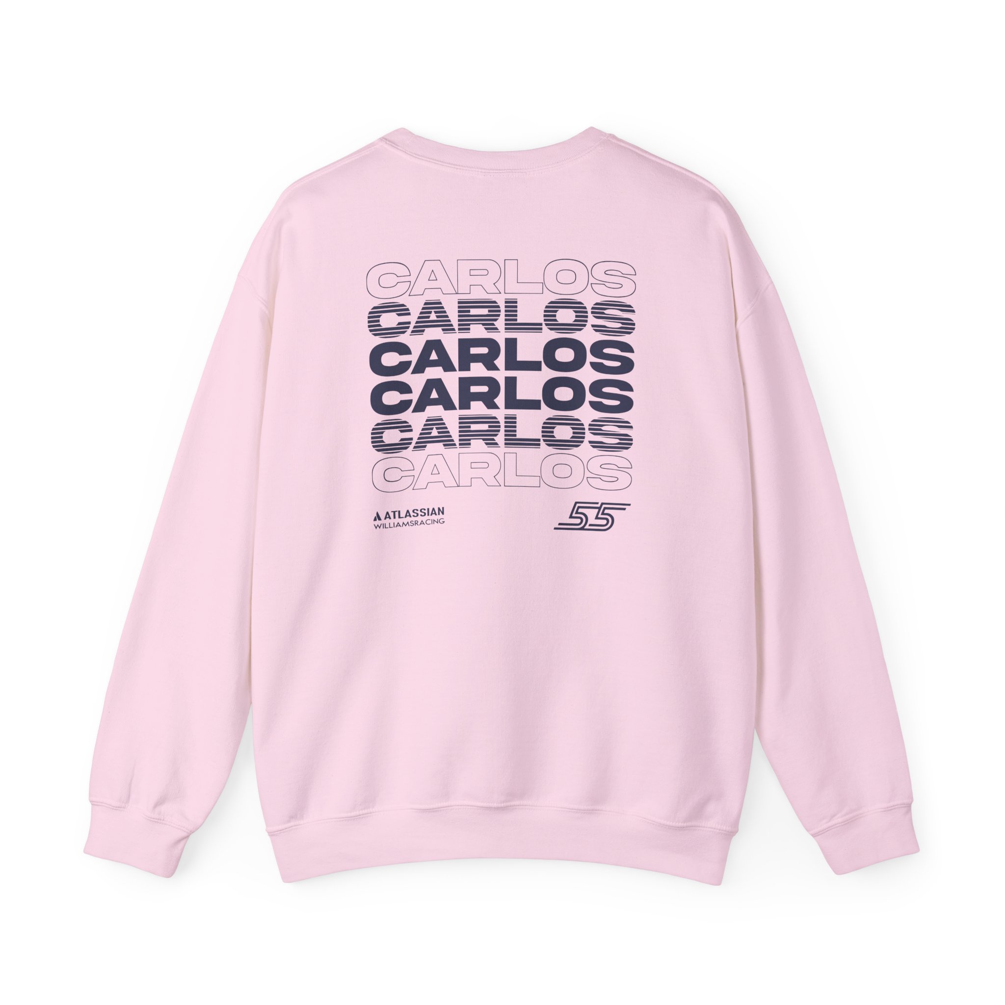 Carlos Sainz Atlassian Williams Racing Unisex Heavy Blendâ„¢ Crewneck Sweatshirt