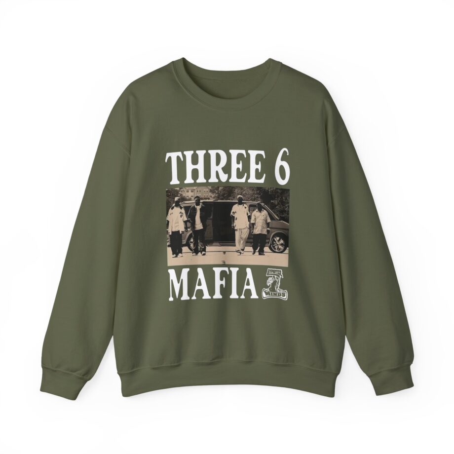 Three 6 Mafia Ridin Spinners Unisex Heavy Blend™ Crewneck Sweatshirt