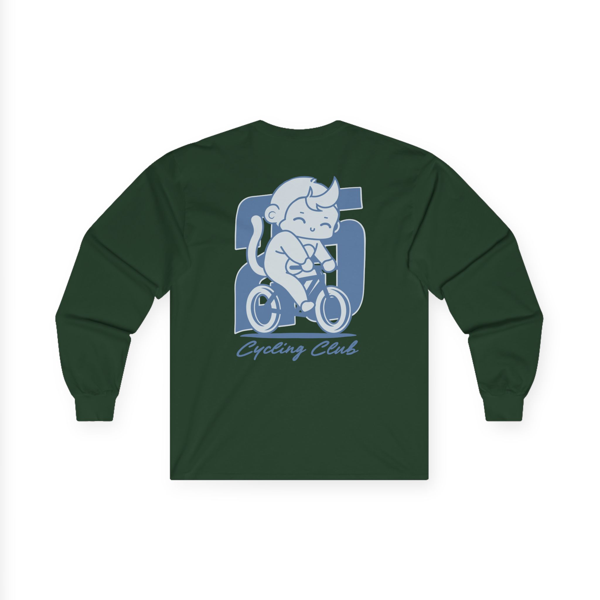 Cdawgva Monke Cycle Unisex Ultra Cotton Long Sleeve Tee