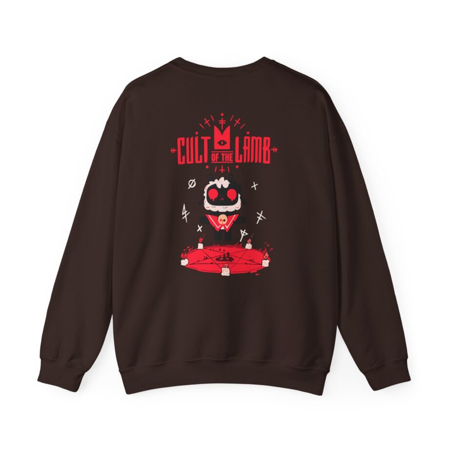 Cult of the Lamb Praise Lamb Unisex Heavy Blend™ Crewneck Sweatshirt