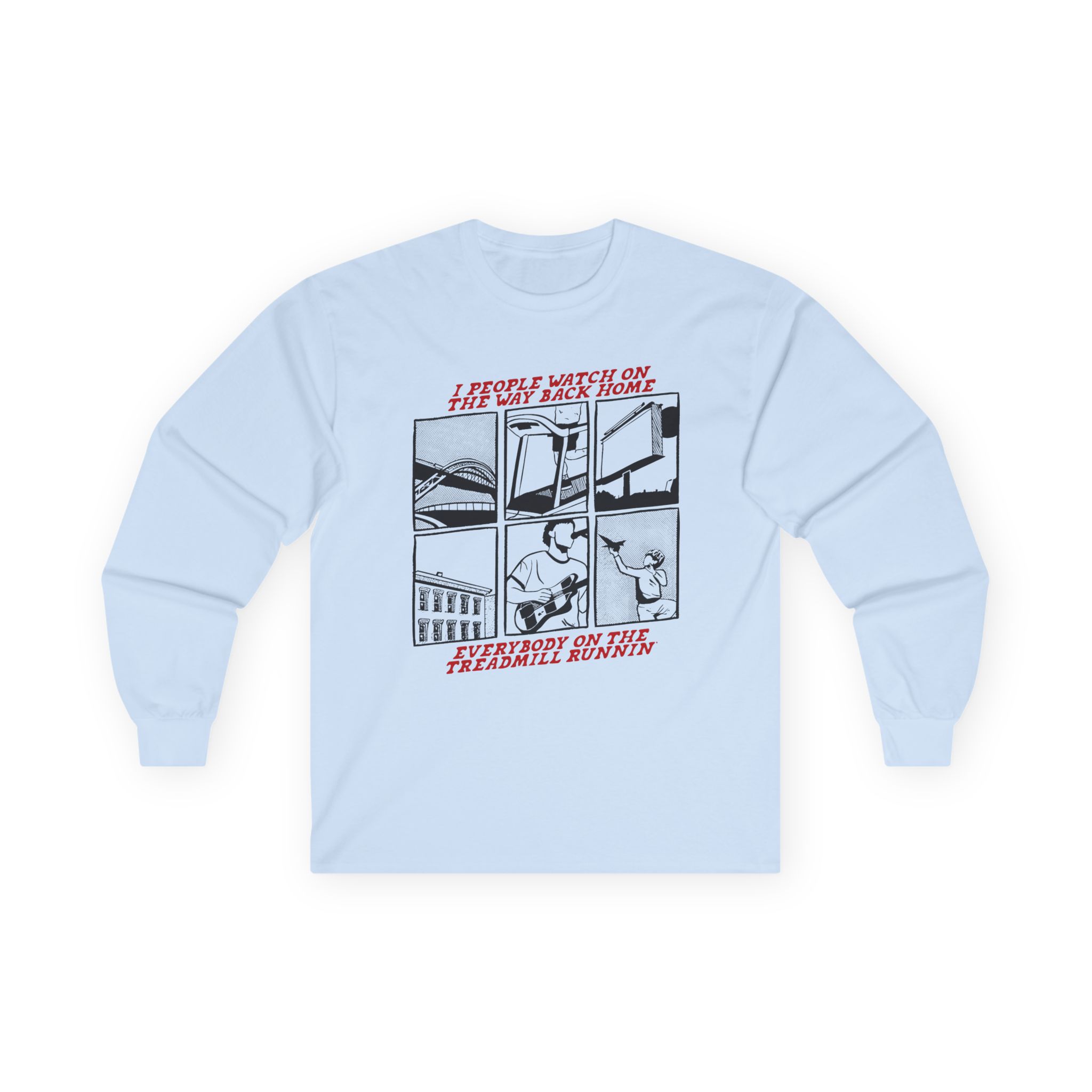 Sam Fender People Watching Unisex Ultra Cotton Long Sleeve Tee
