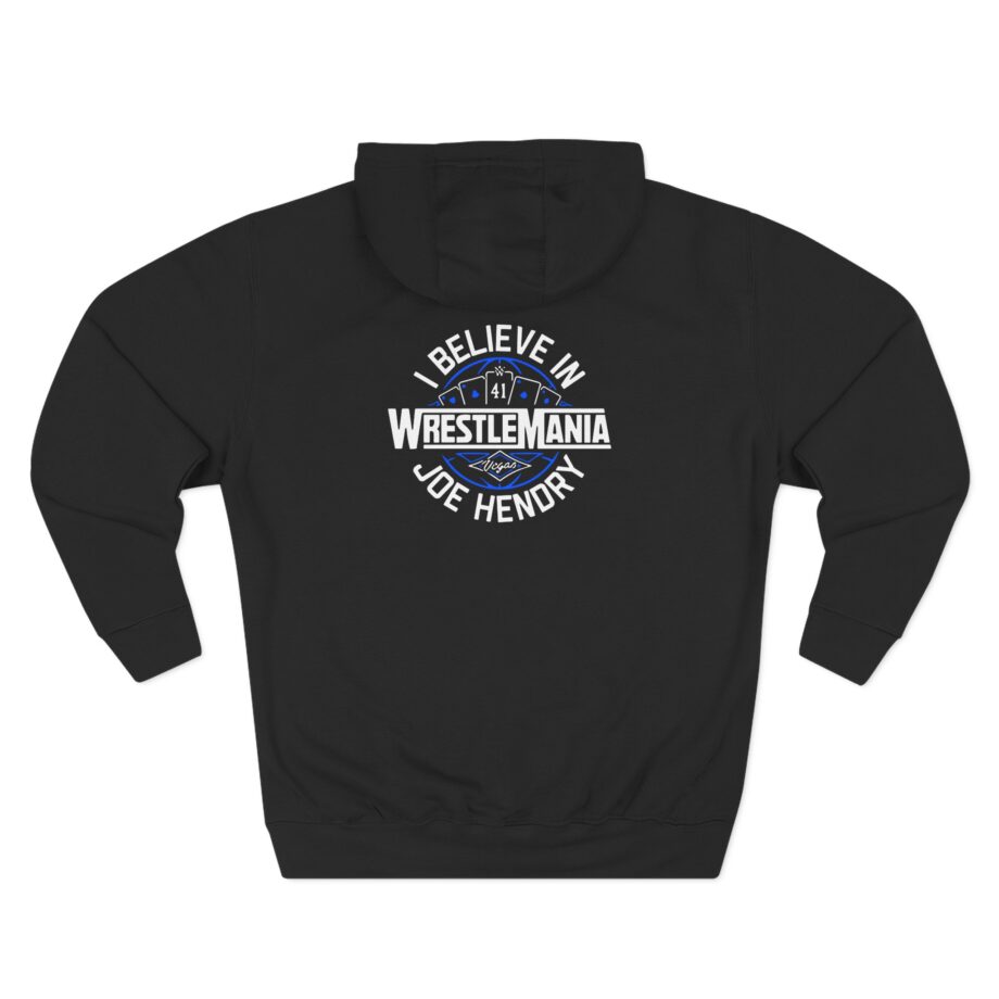 Joe Hendry WrestleMania 41 Logo Three-Panel Fleece Hoodie