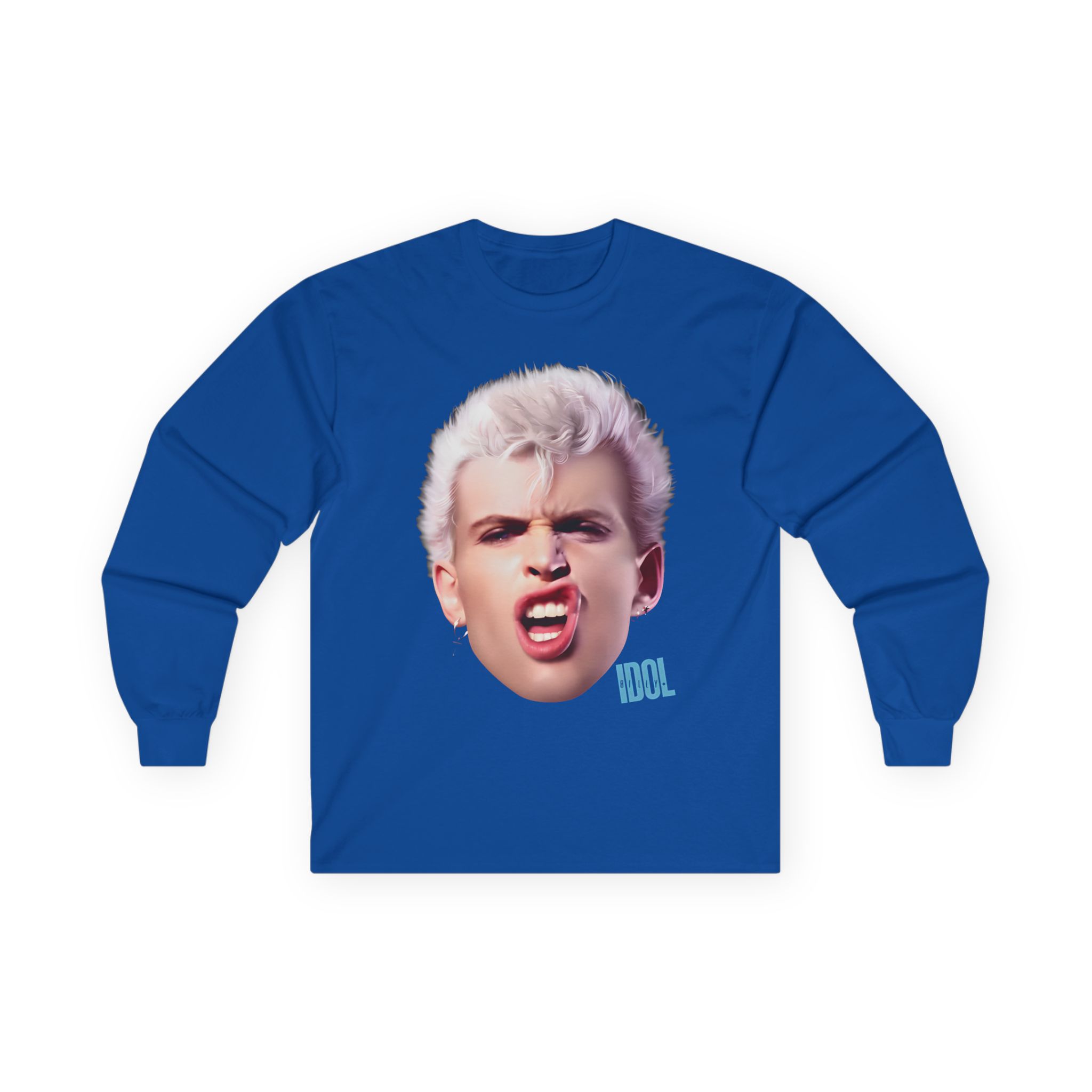 Billy Idol Billy Smirk Unisex Ultra Cotton Long Sleeve Tee