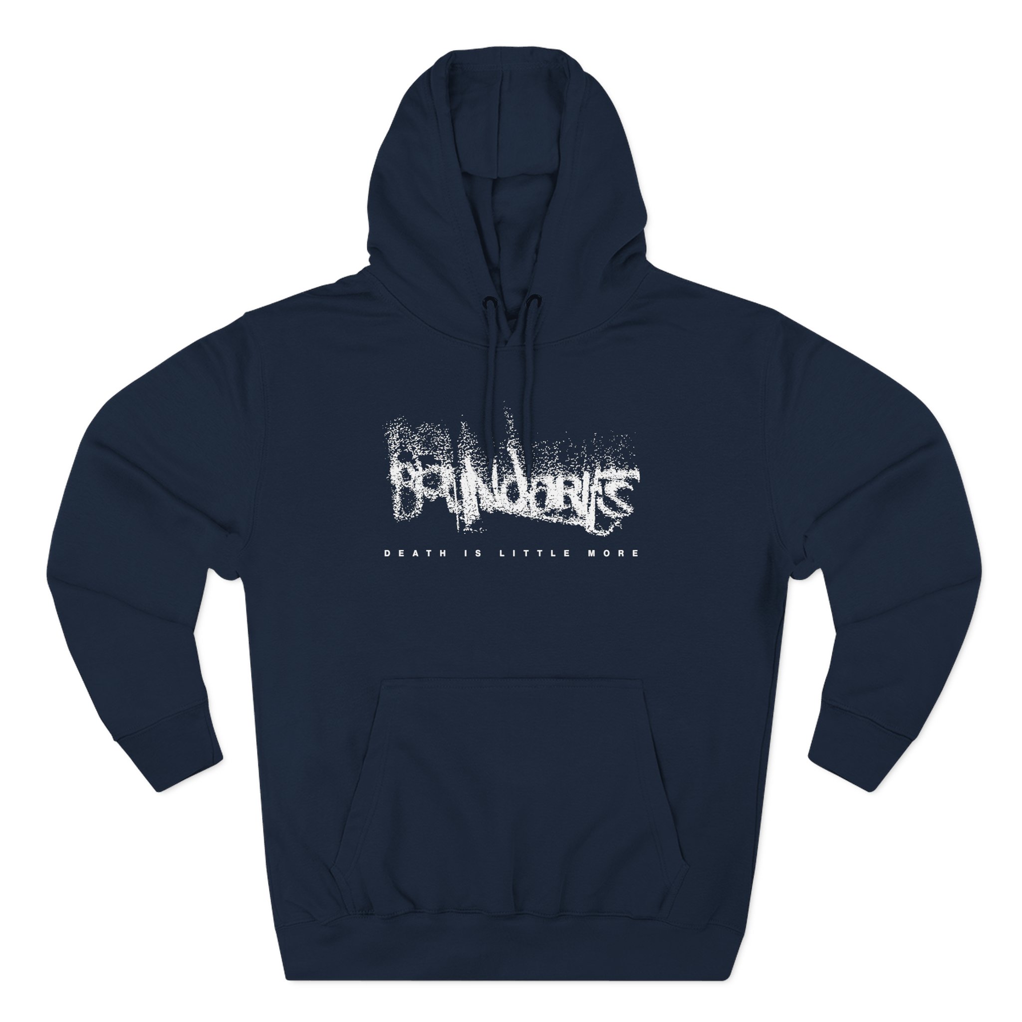 Boundaries Death is Little More Three-Panel Fleece Hoodie