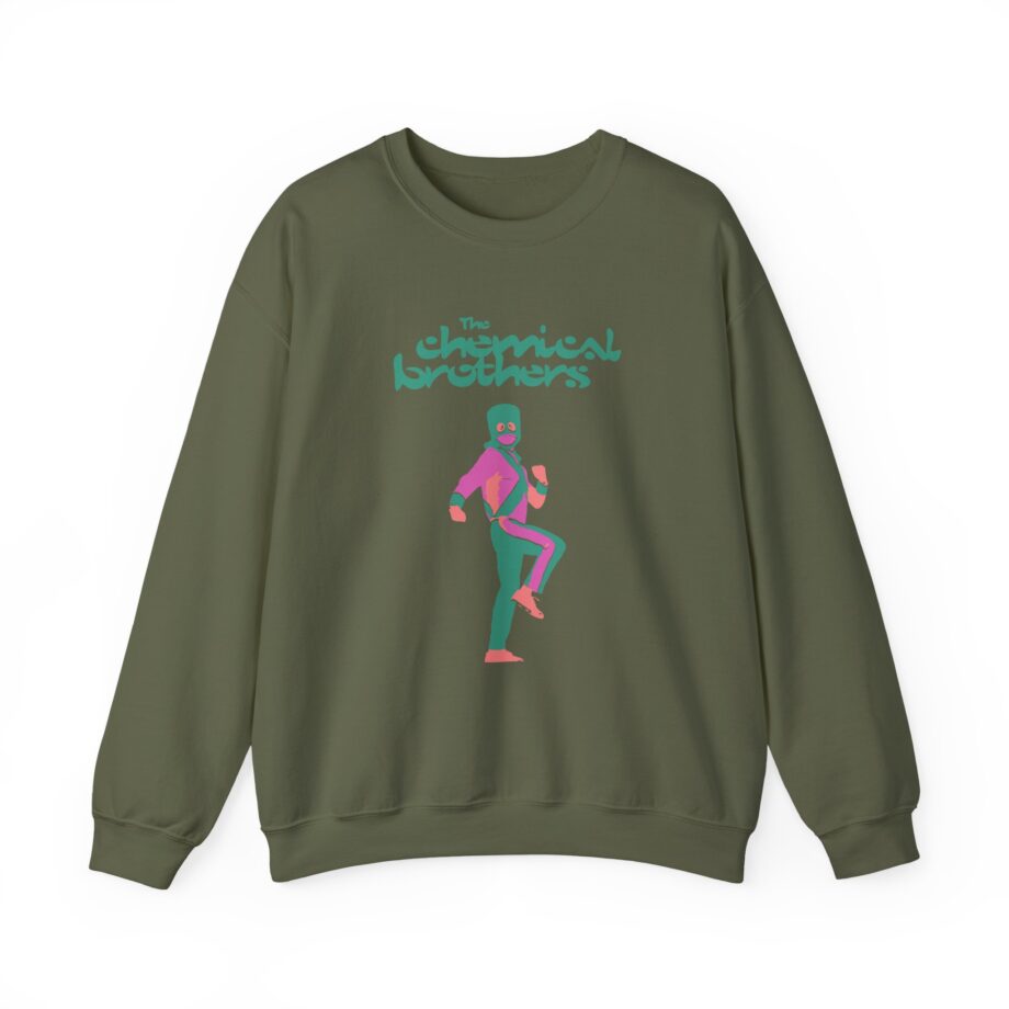 The Chemical Brothers No Reason Marching Man Unisex Heavy Blend™ Crewneck Sweatshirt