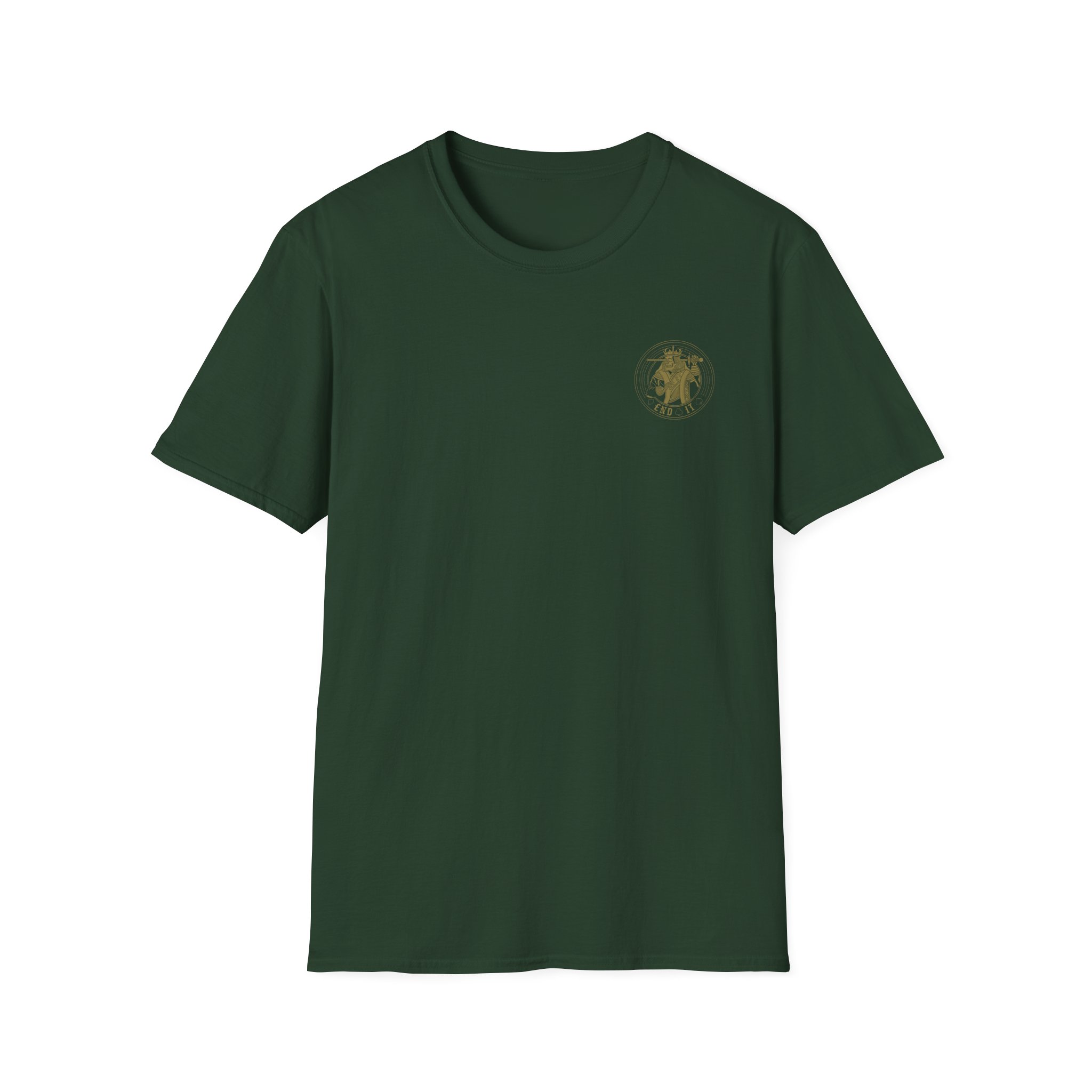 End It King Circle Unisex Softstyle T-Shirt