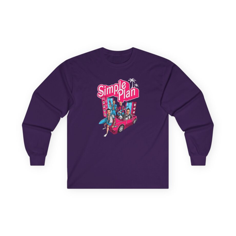 Simple Plan Dolls and Car Unisex Ultra Cotton Long Sleeve Tee