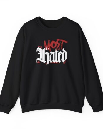 Fredo Bang Most Hated Unisex Heavy Blend™ Crewneck Sweatshirt