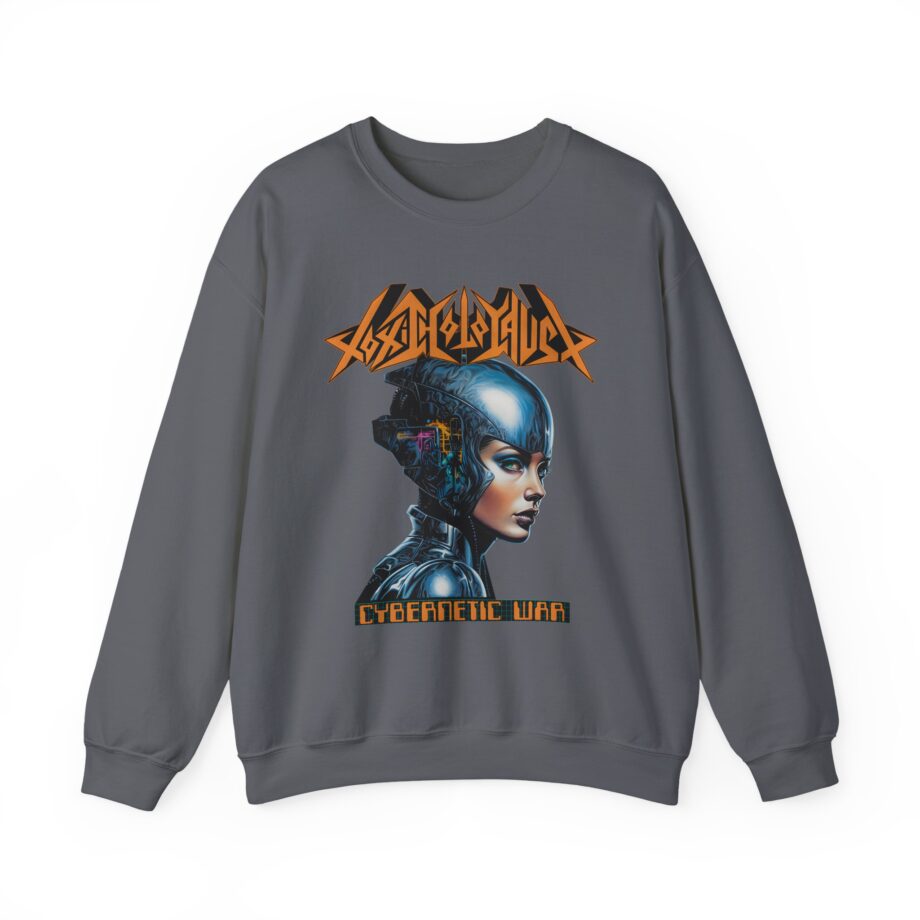 Toxic Holocaust Cybernetic War Unisex Heavy Blend™ Crewneck Sweatshirt