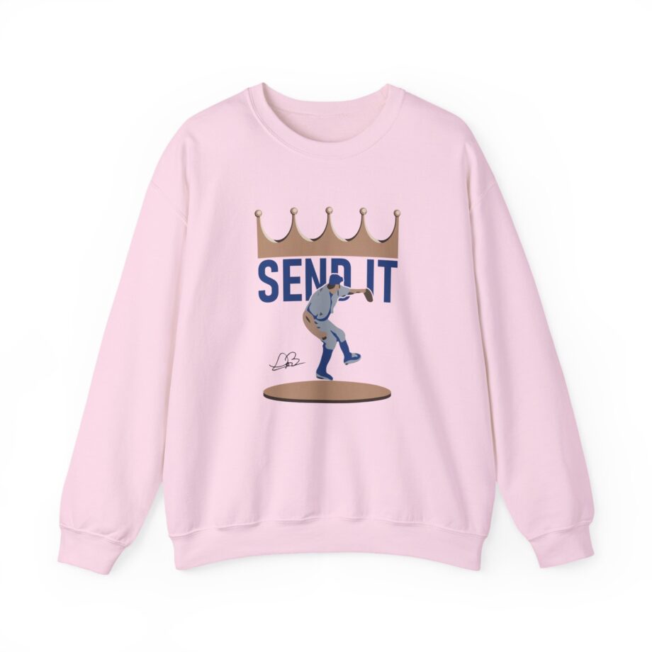 Trevor Bauer Send It Unisex Heavy Blend™ Crewneck Sweatshirt