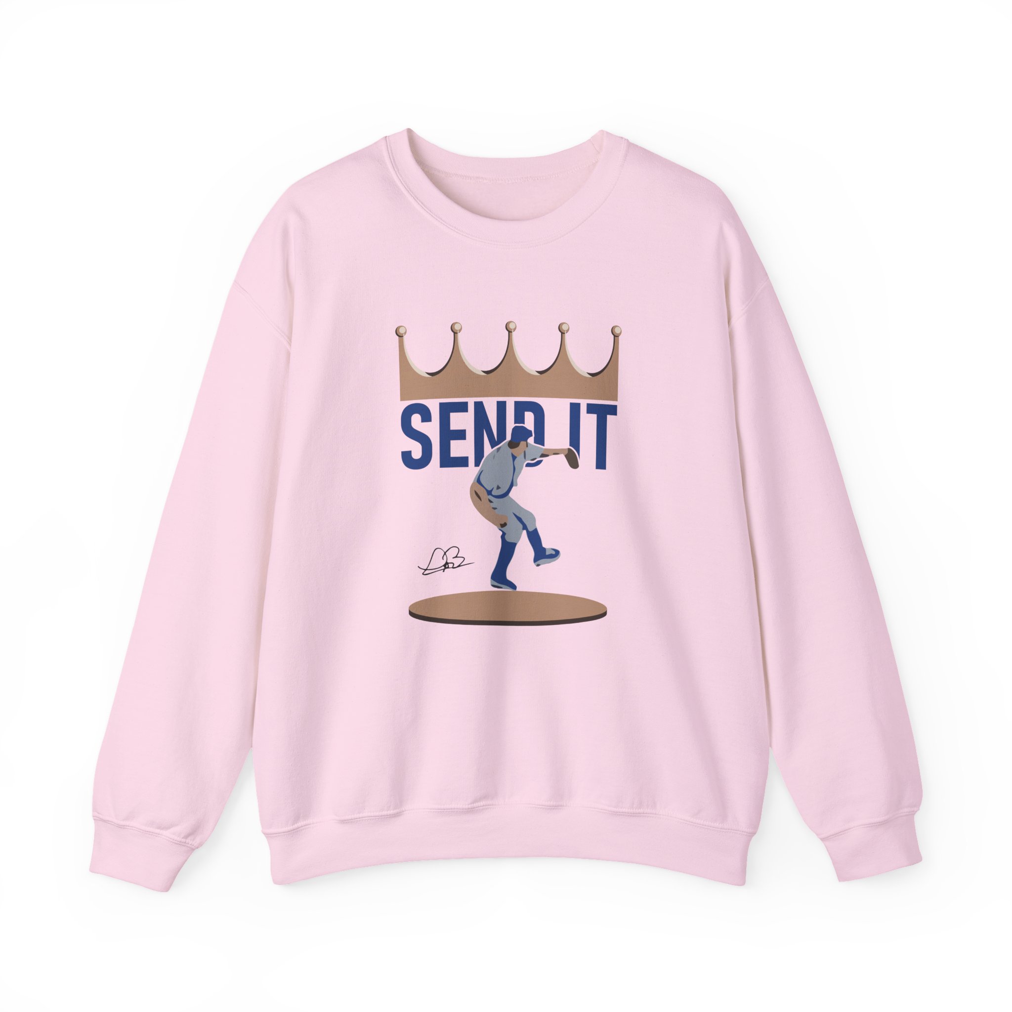Trevor Bauer Send It Unisex Heavy Blendâ„¢ Crewneck Sweatshirt