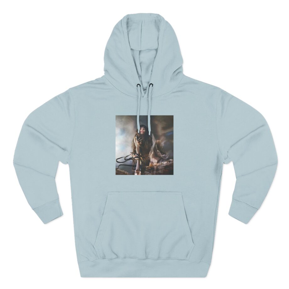 Loreen is It Love Three-Panel Fleece Hoodie