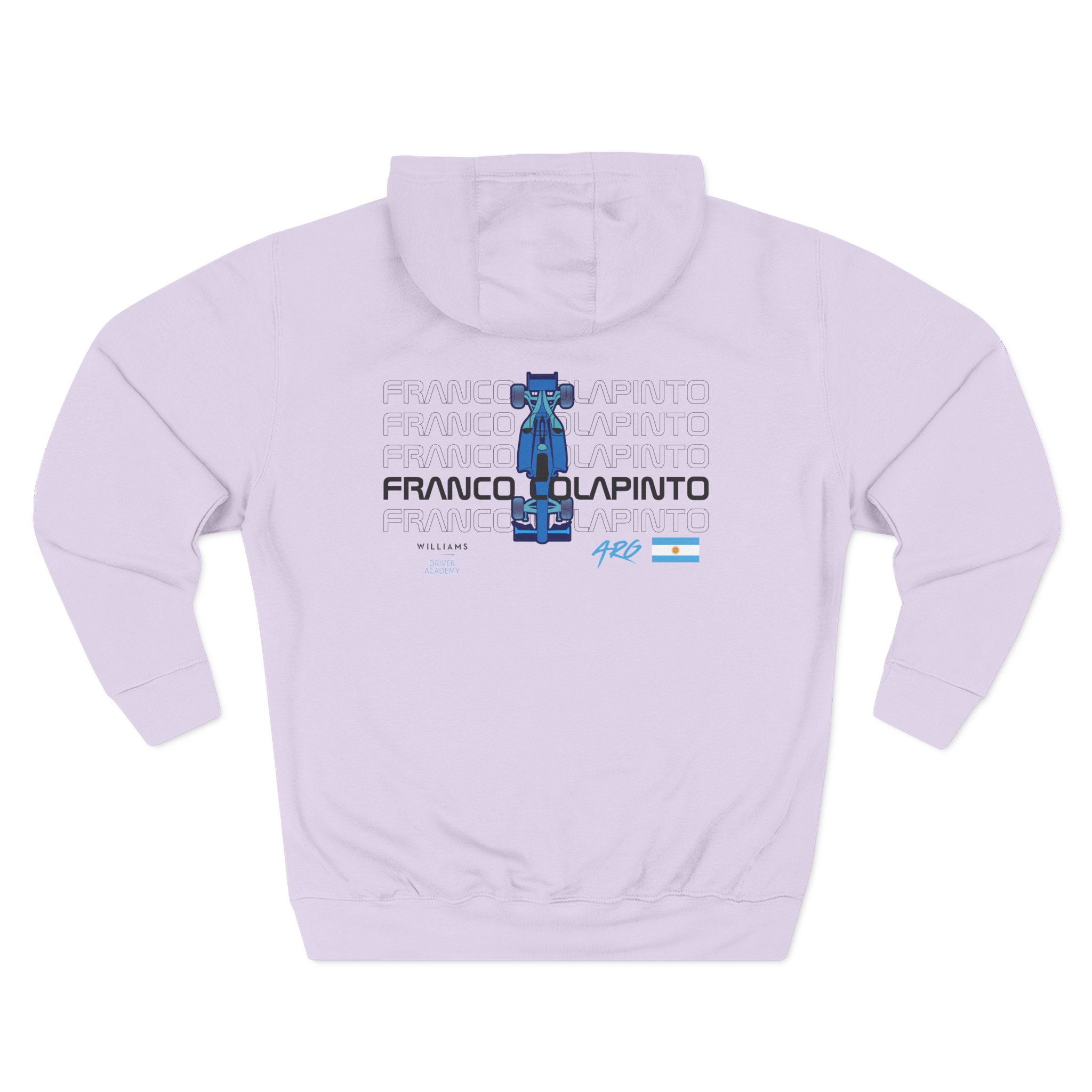 Franco Colapinto Three-Panel Fleece Hoodie