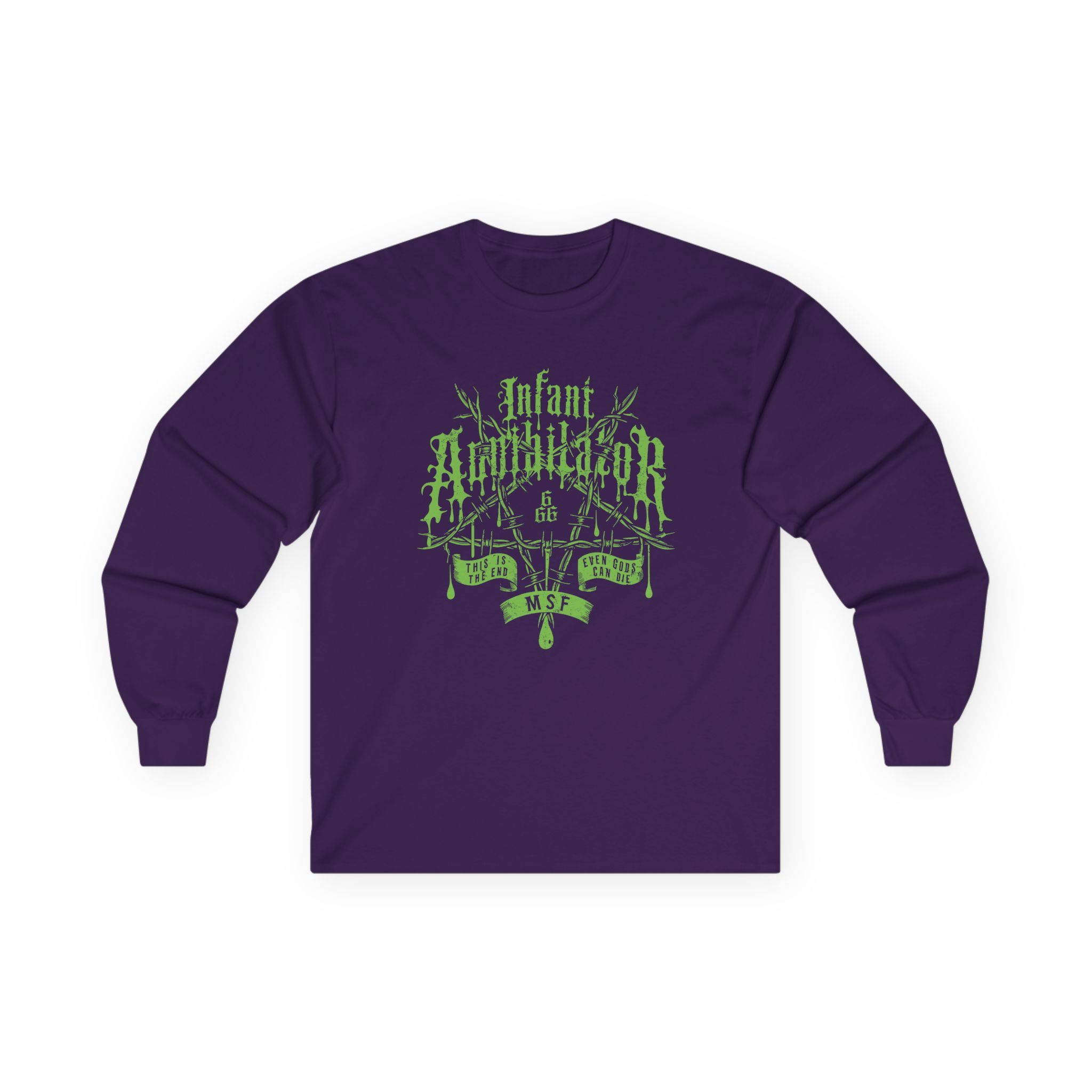 Infant Annihilator IAxMSF Unisex Ultra Cotton Long Sleeve Tee