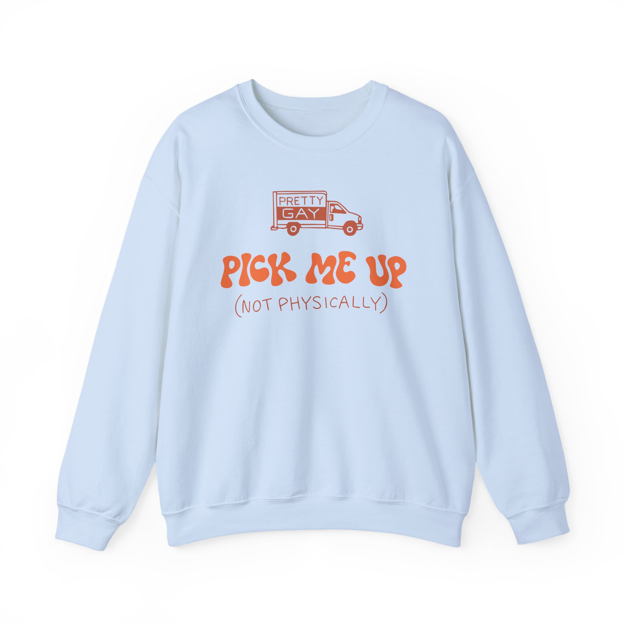 Drawfee Pick Me Up Unisex Heavy Blendâ„¢ Crewneck Sweatshirt