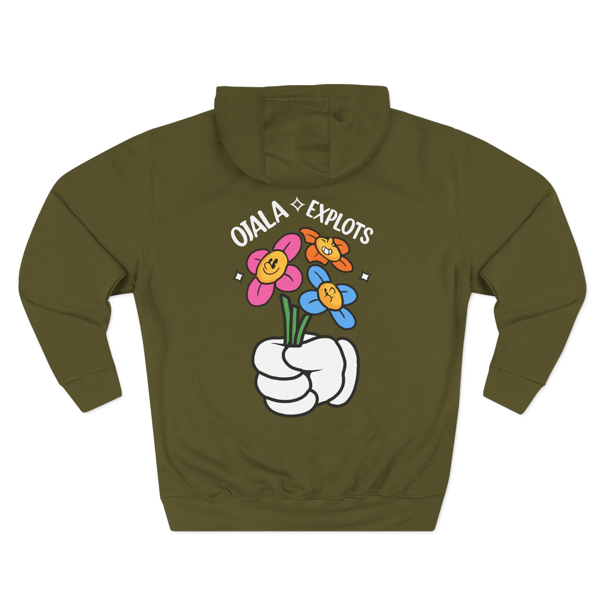 El Mariana Ojala Explotes Three-Panel Fleece Hoodie