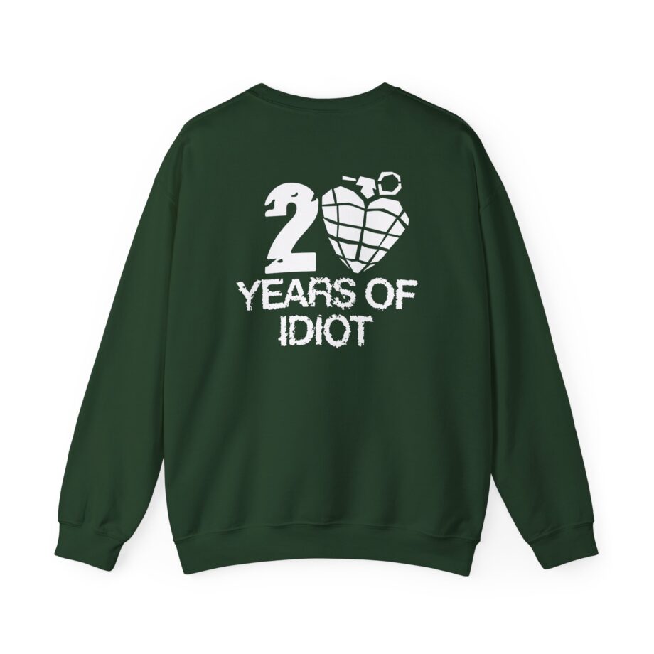 Green Day 20 Years of Idiot Unisex Heavy Blend™ Crewneck Sweatshirt