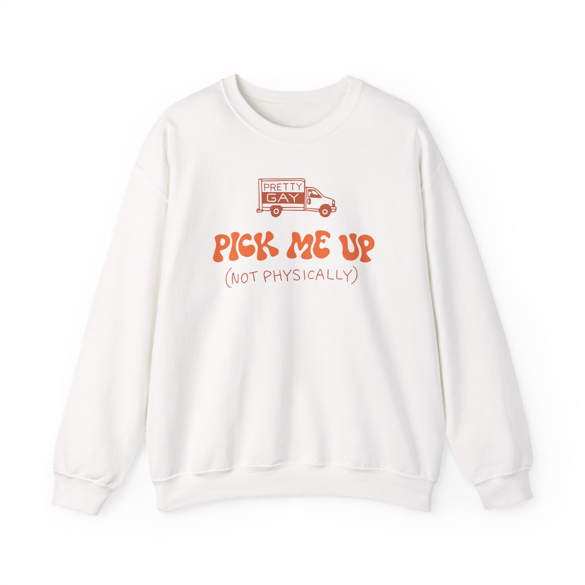 Drawfee Pick Me Up Unisex Heavy Blendâ„¢ Crewneck Sweatshirt