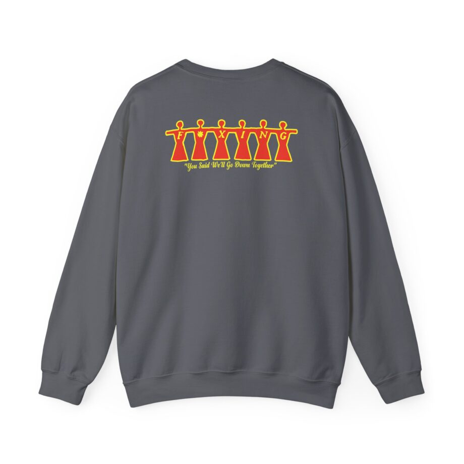 Foxing Moon Face Unisex Heavy Blend™ Crewneck Sweatshirt