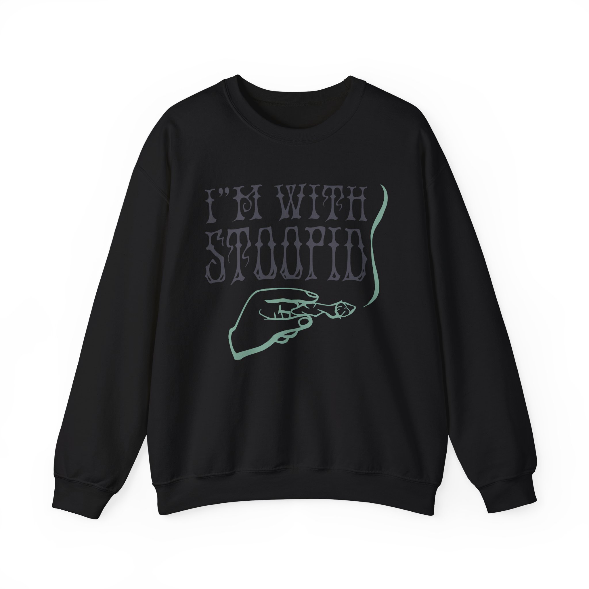 Slightly Stoopid I'm With Stoopid Unisex Heavy Blendâ„¢ Crewneck Sweatshirt