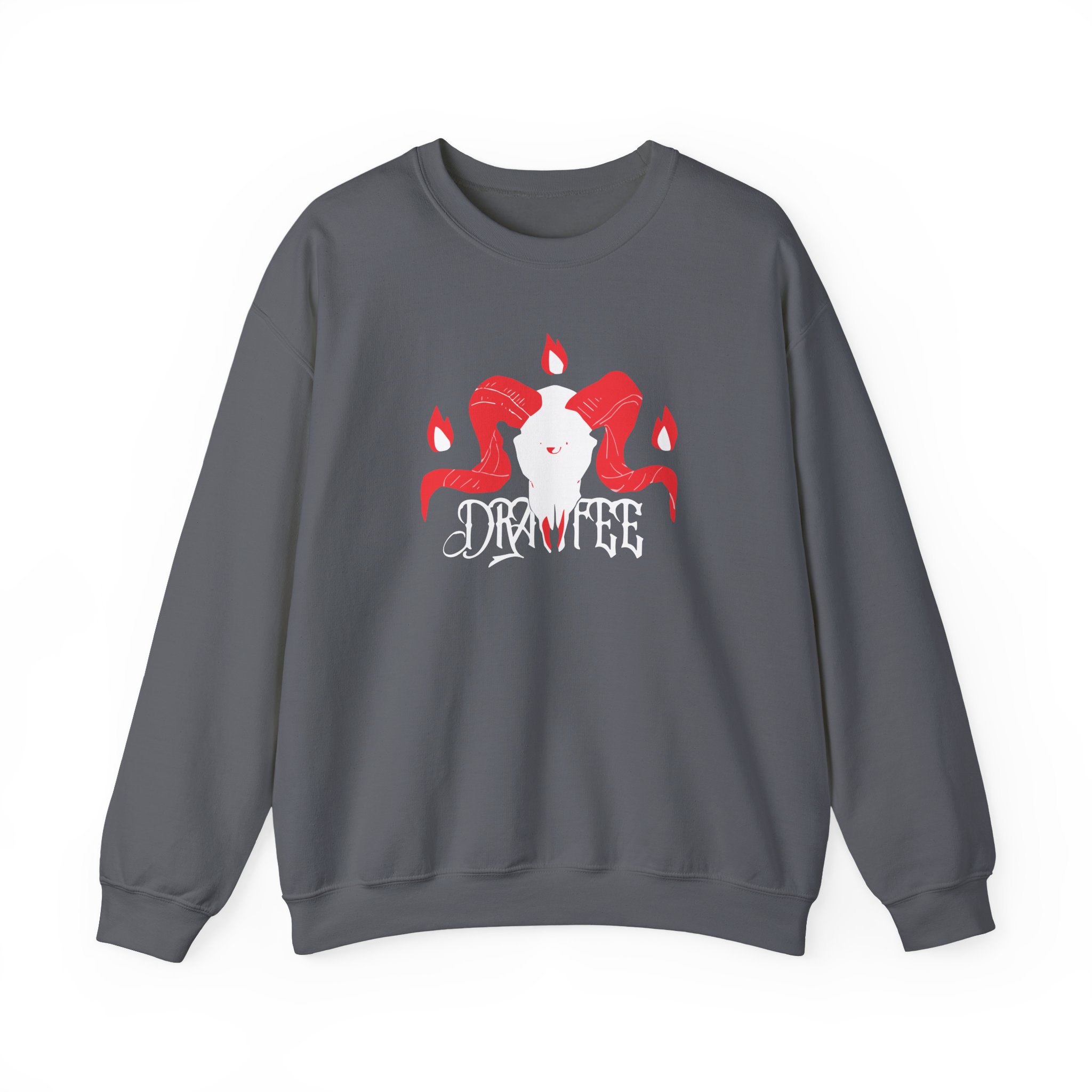Drawfee Metal Unisex Heavy Blendâ„¢ Crewneck Sweatshirt