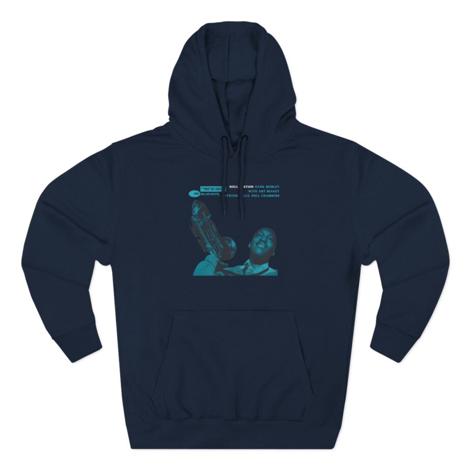 Blue Note Records Three-Panel Fleece Hoodie