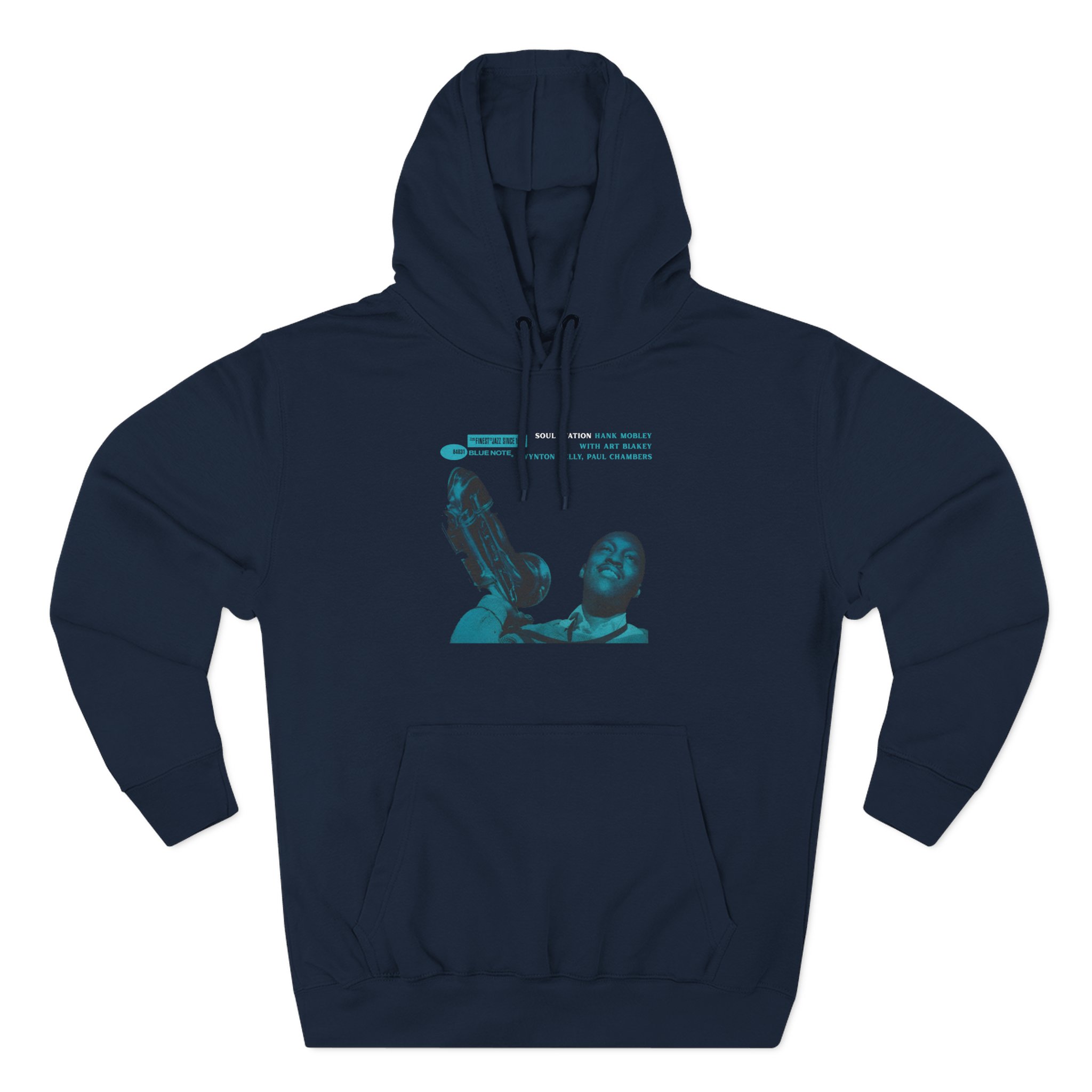 Blue Note Records Three-Panel Fleece Hoodie