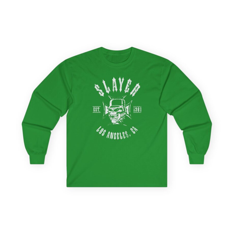 Slayer Established 1981 Skull Unisex Ultra Cotton Long Sleeve Tee