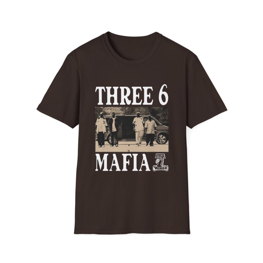 Three 6 Mafia Ridin Spinners Unisex Softstyle T-Shirt