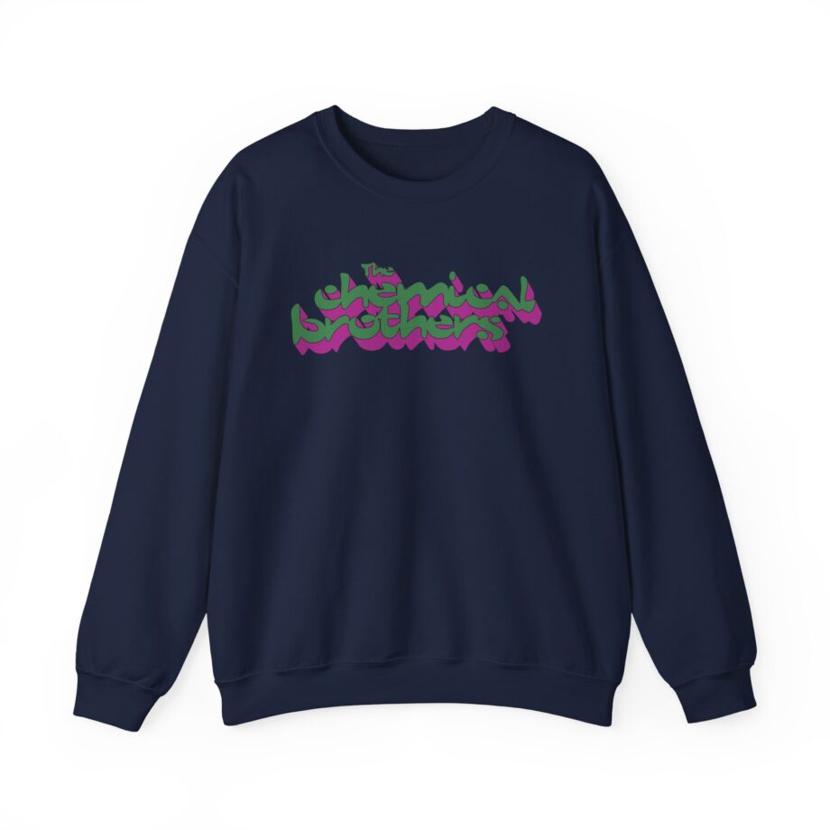 The Chemical Brothers 3d Logo Unisex Heavy Blend™ Crewneck Sweatshirt