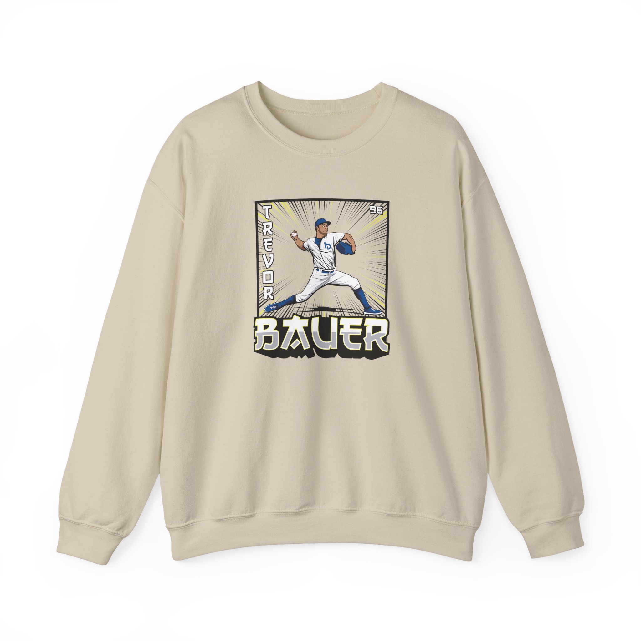 Trevor Bauer Manga Unisex Heavy Blendâ„¢ Crewneck Sweatshirt
