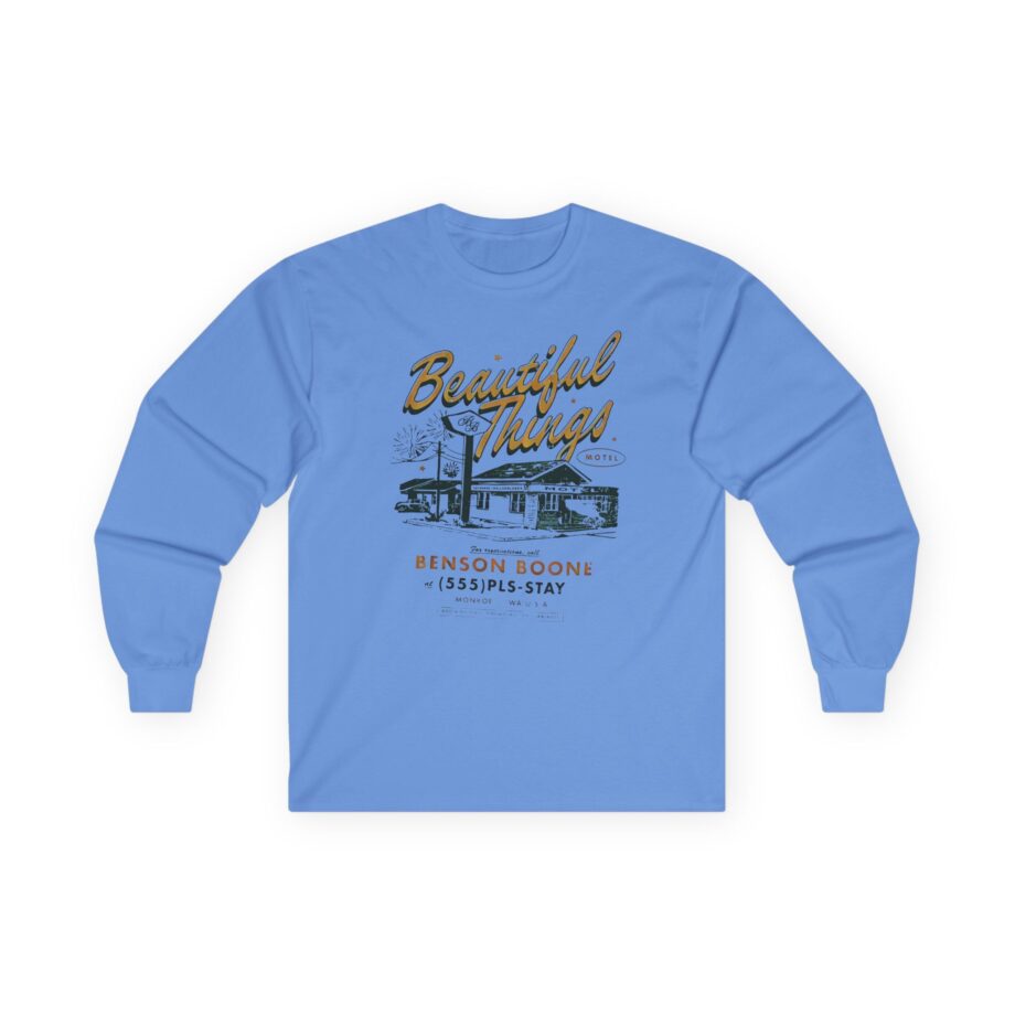 Benson Boone Beautiful Things Motel Unisex Ultra Cotton Long Sleeve Tee