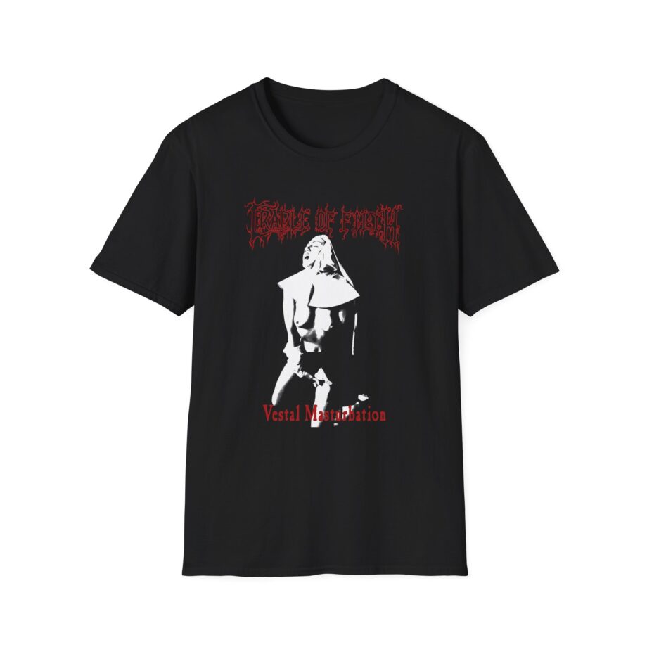 Cradle of Filth Vestal Masturbation Unisex Softstyle T-Shirt