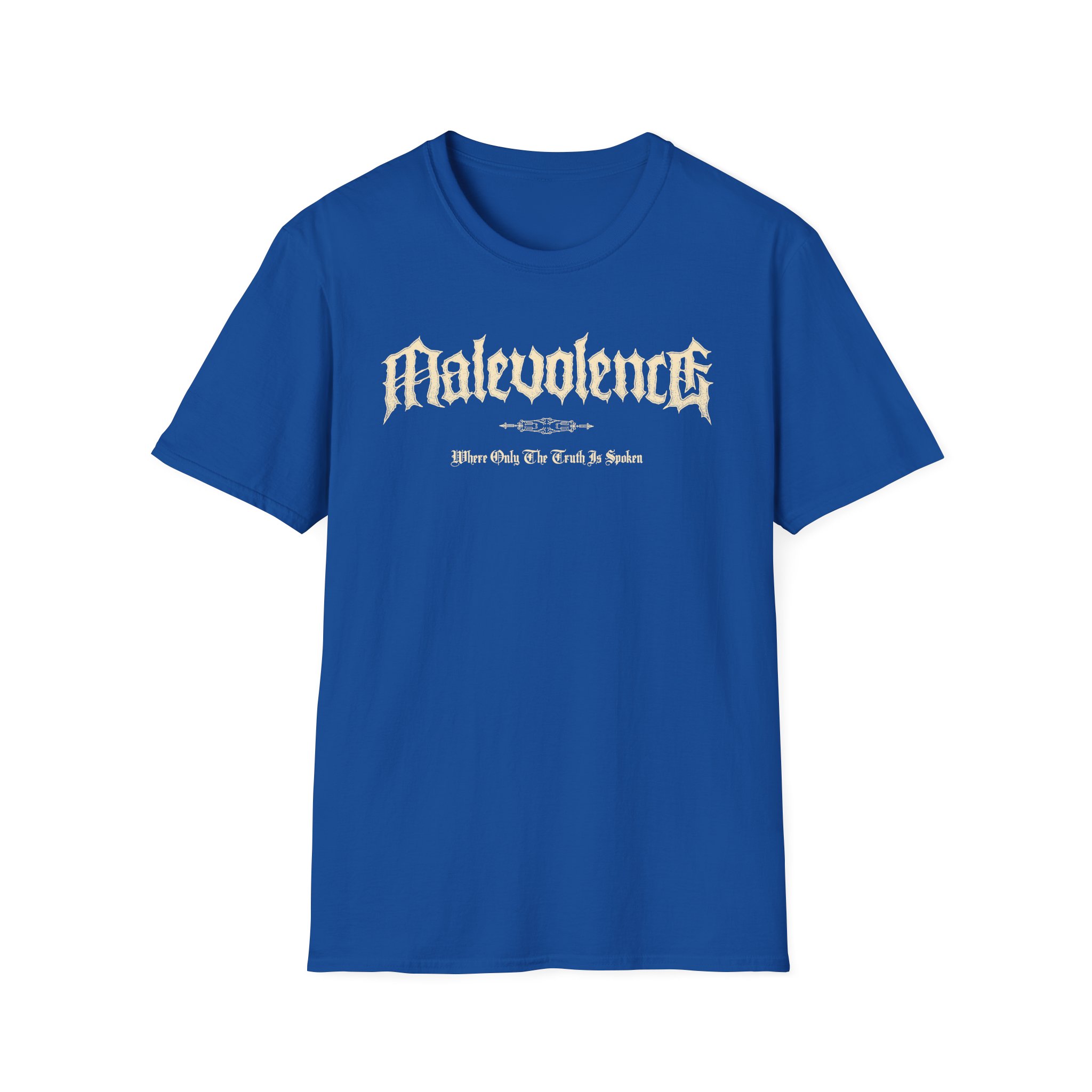Malevolence Where Only the Truth is Spoken Unisex Softstyle T-Shirt