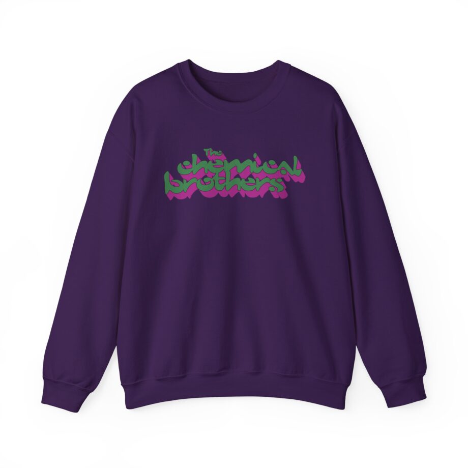 The Chemical Brothers 3d Logo Unisex Heavy Blend™ Crewneck Sweatshirt