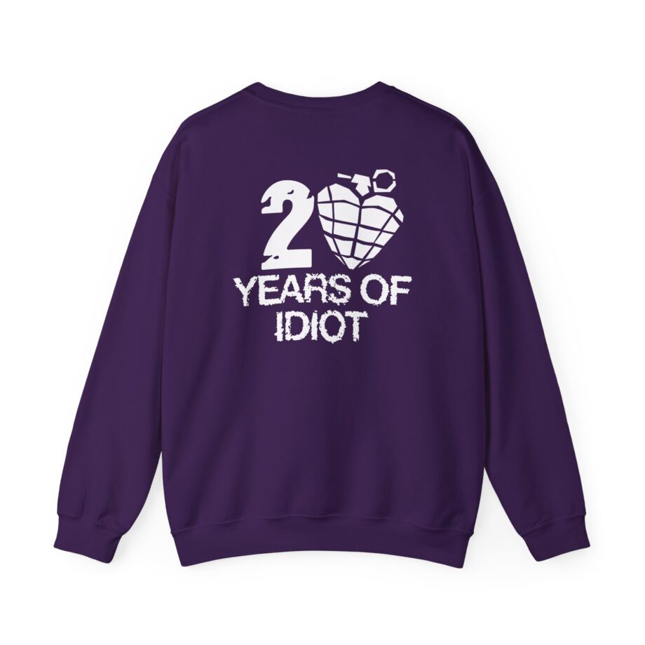 Green Day 20 Years of Idiot Unisex Heavy Blend™ Crewneck Sweatshirt