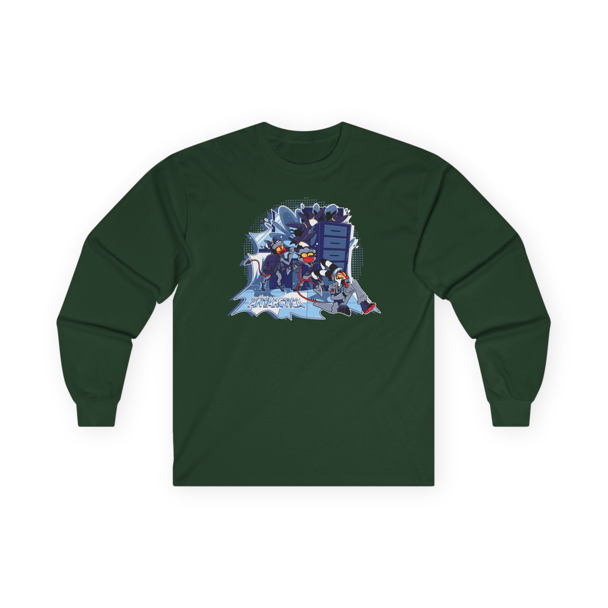 Vivziepop Antarctica Unisex Ultra Cotton Long Sleeve Tee