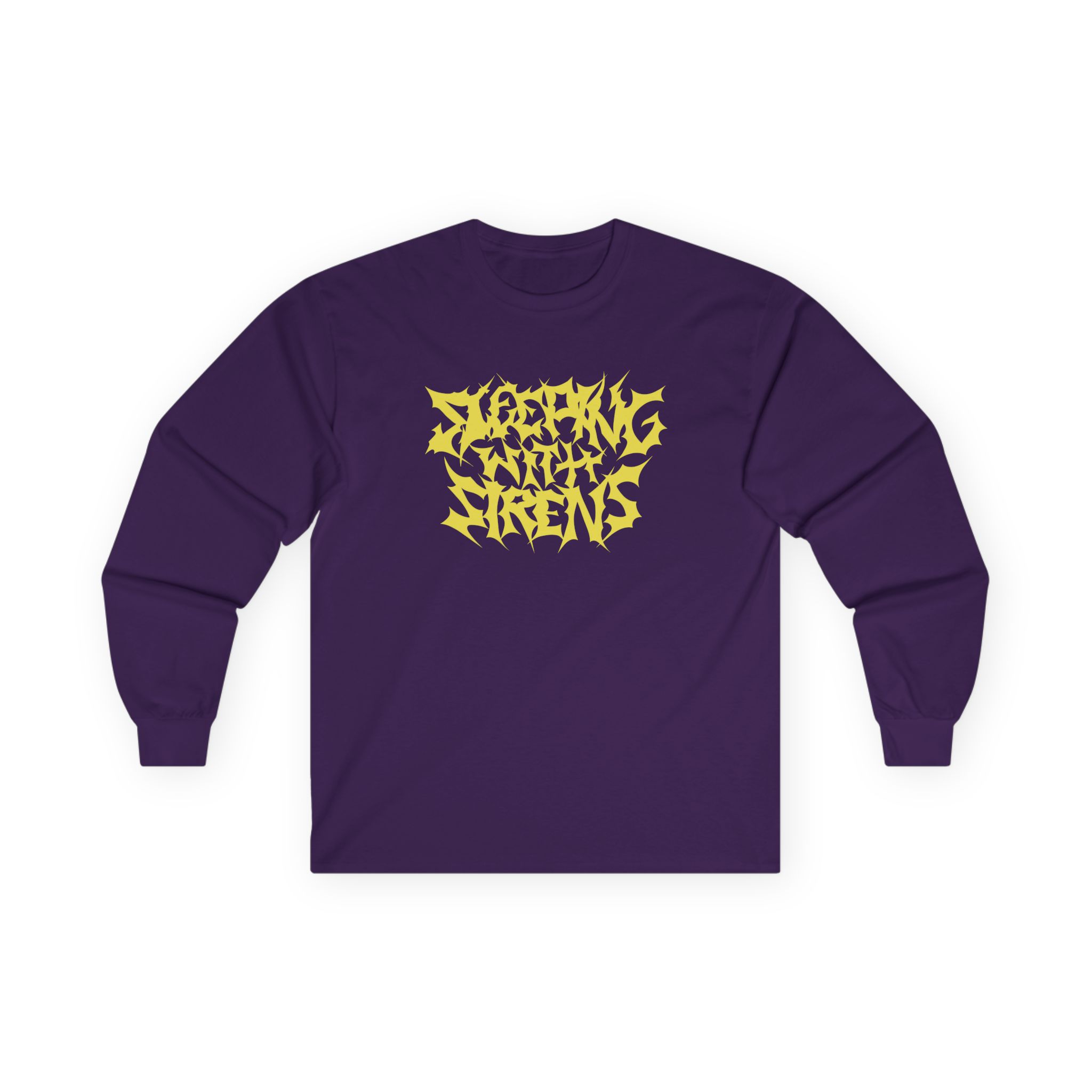Sleeping With Sirens Metal Logo Unisex Ultra Cotton Long Sleeve Tee