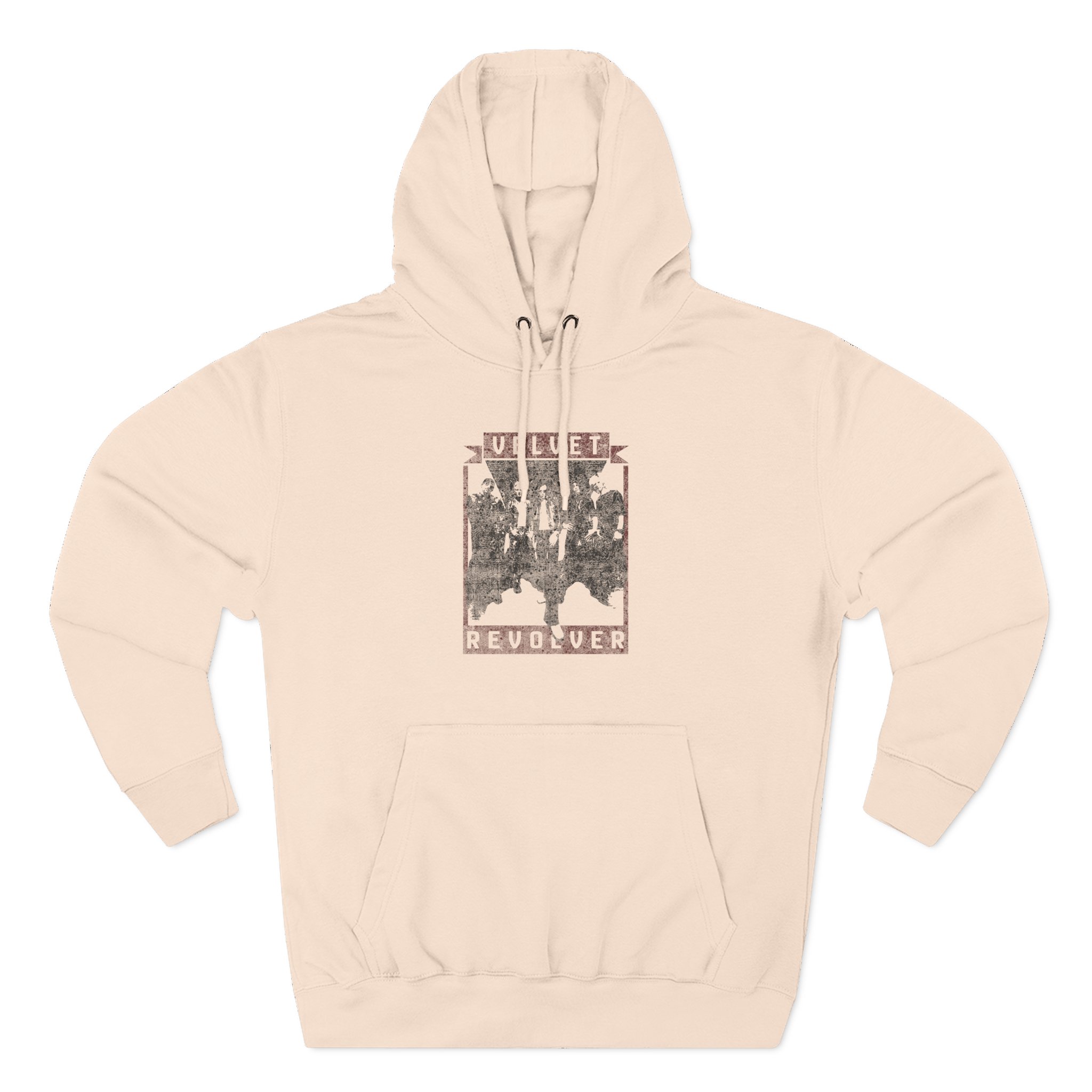 Velvet Revolver Portrait Three-Panel Fleece Hoodie