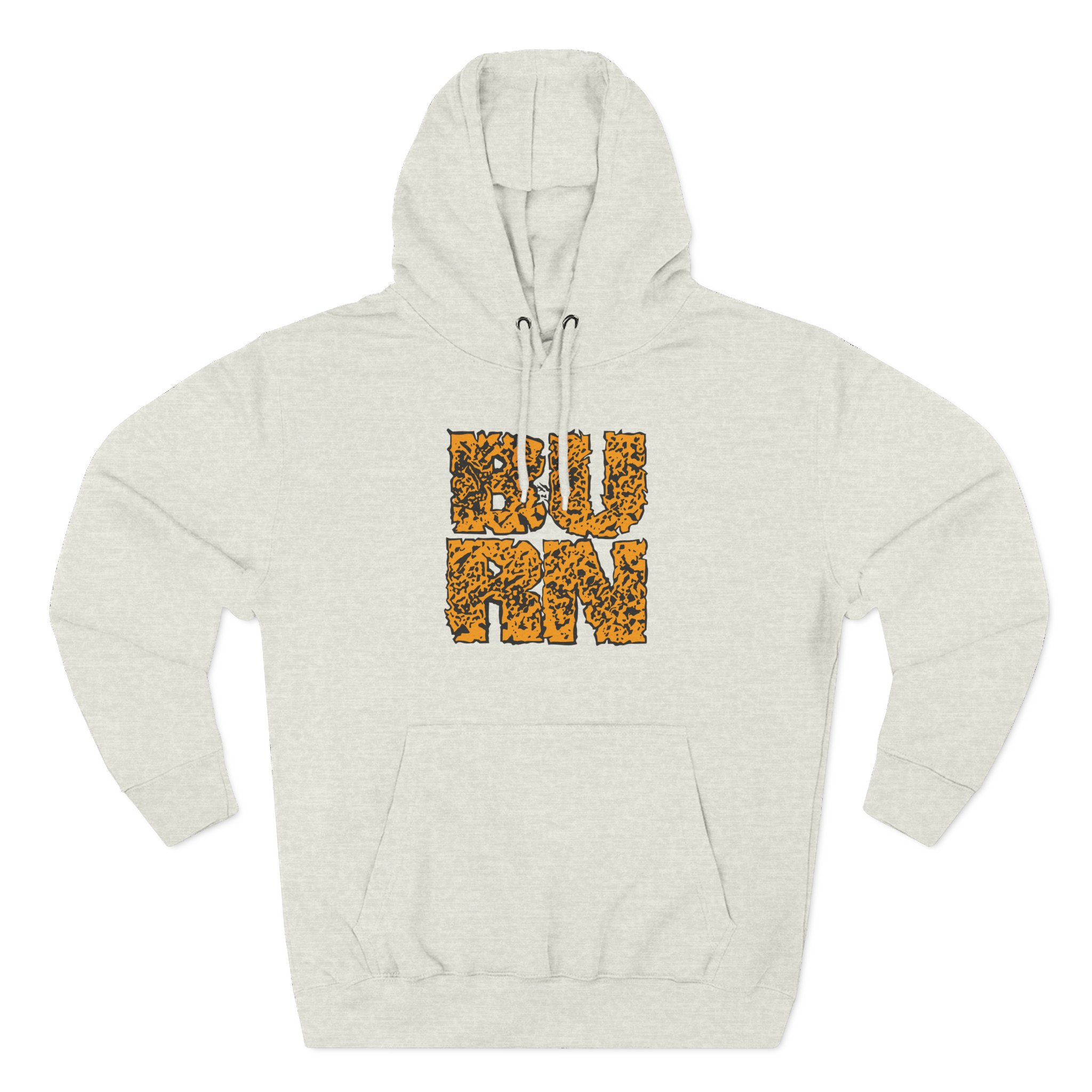 Burn Square Three-Panel Fleece Hoodie