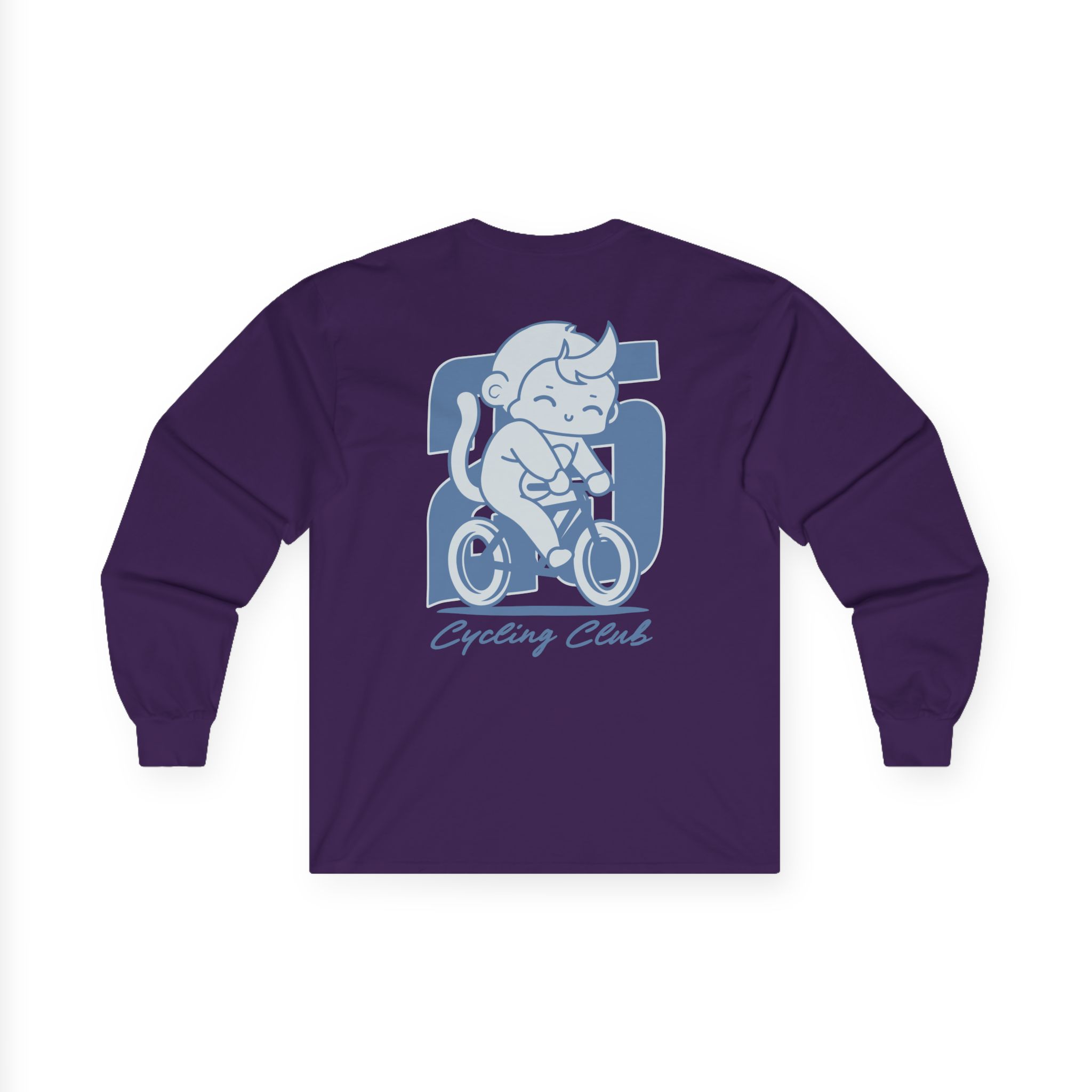 Cdawgva Monke Cycle Unisex Ultra Cotton Long Sleeve Tee