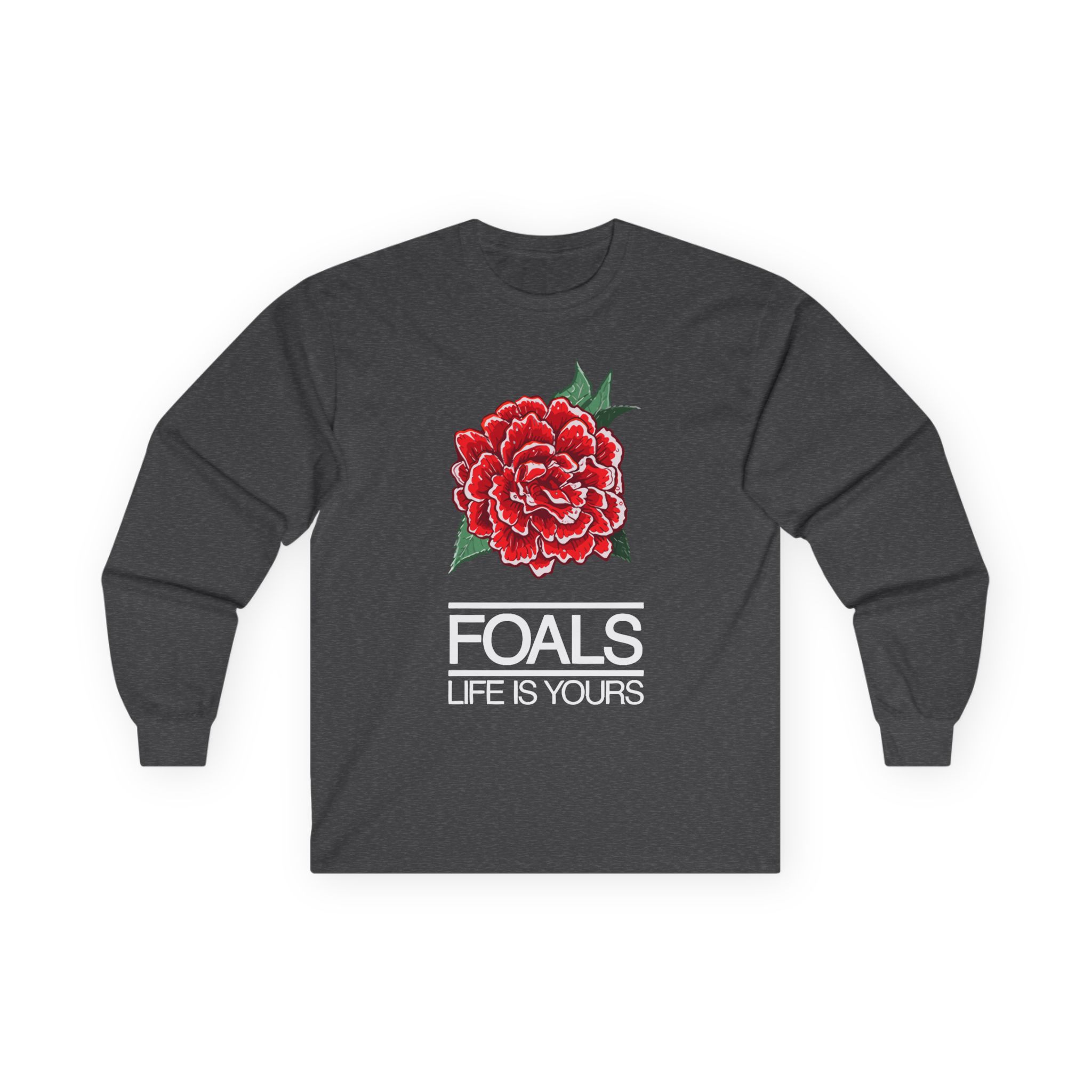 Foals Red Rose Unisex Ultra Cotton Long Sleeve Tee