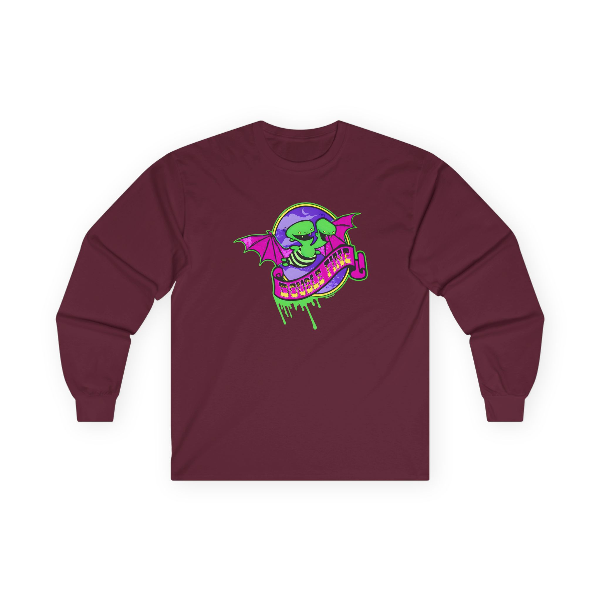 Double Fine Halloween Unisex Ultra Cotton Long Sleeve Tee