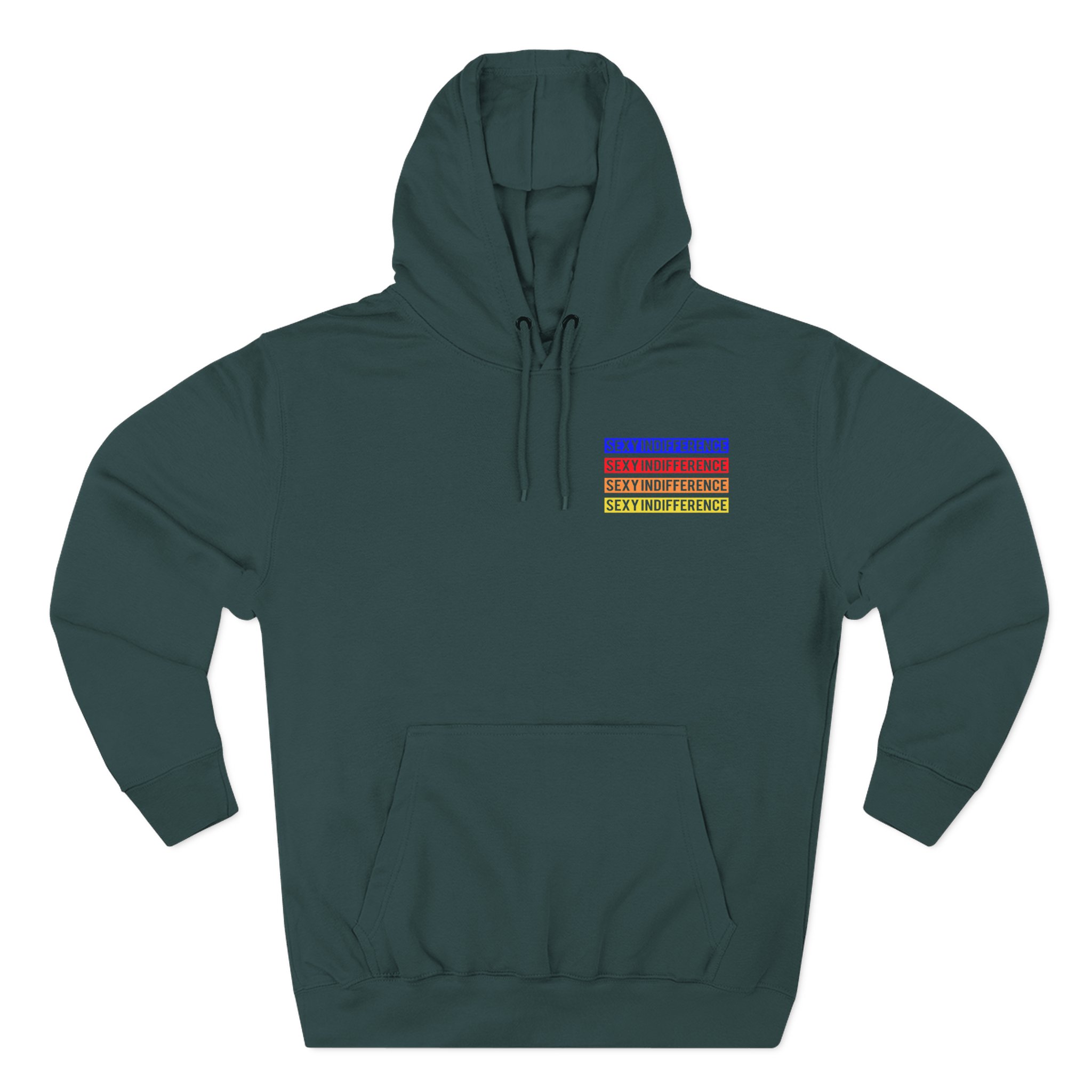 Smartless Sexy Indifference Three-Panel Fleece Hoodie