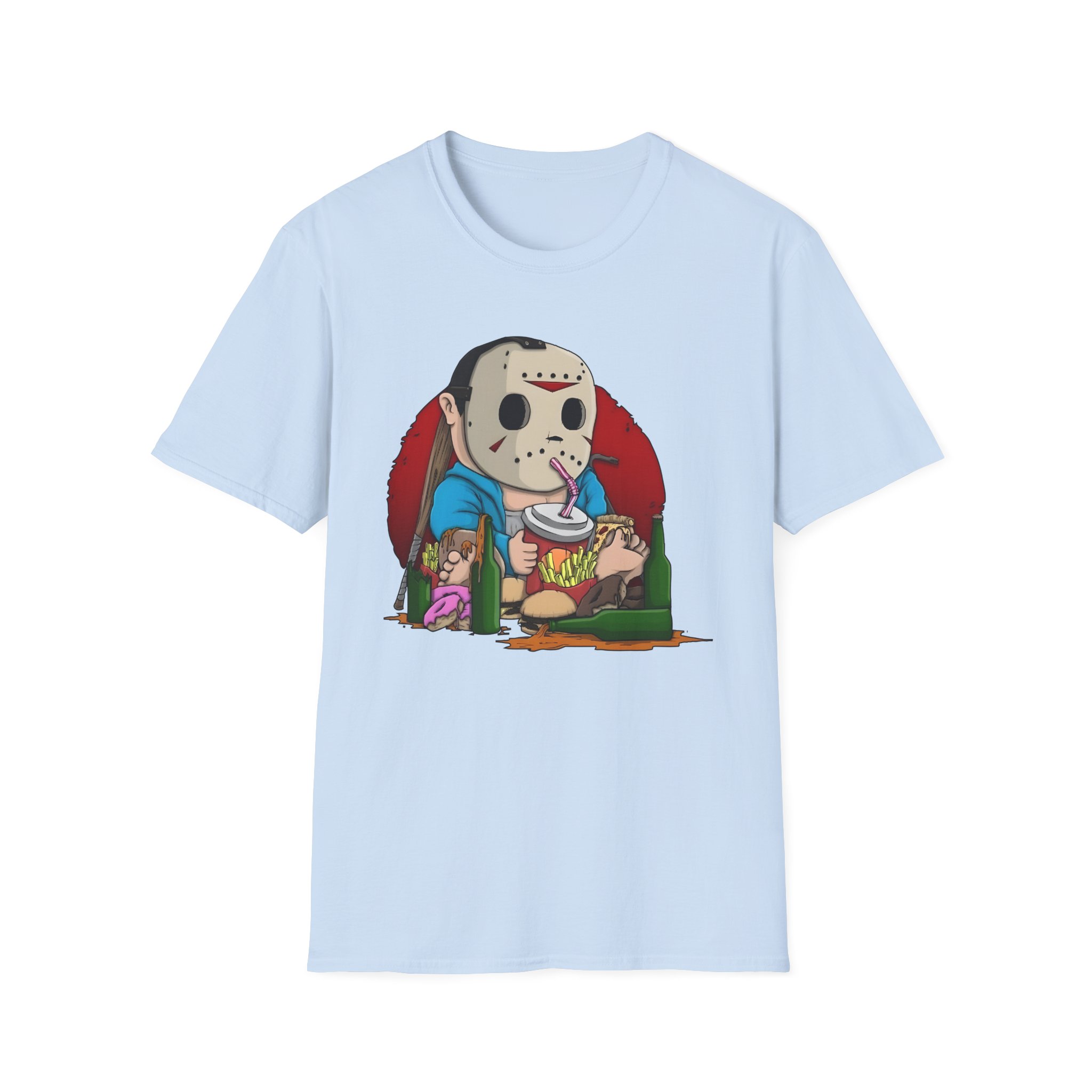 H2odelirious Cute Jason Voorhees Unisex Softstyle T-Shirt