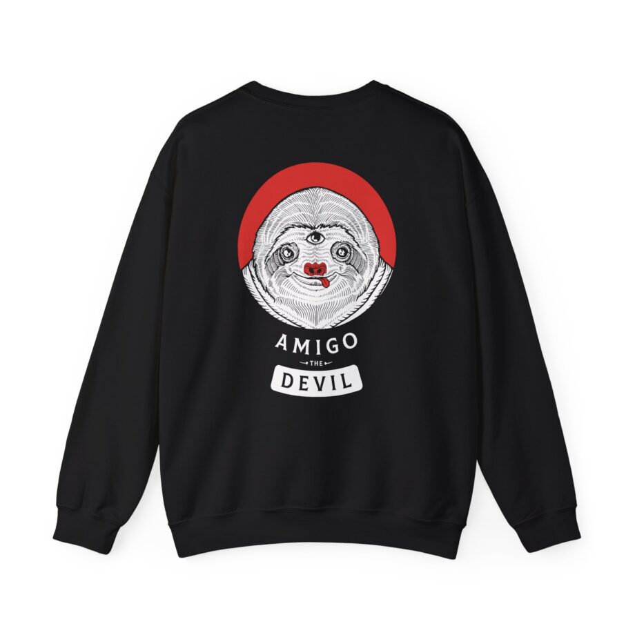 Amigo the Devil Hanging Around Unisex Heavy Blend™ Crewneck Sweatshirt