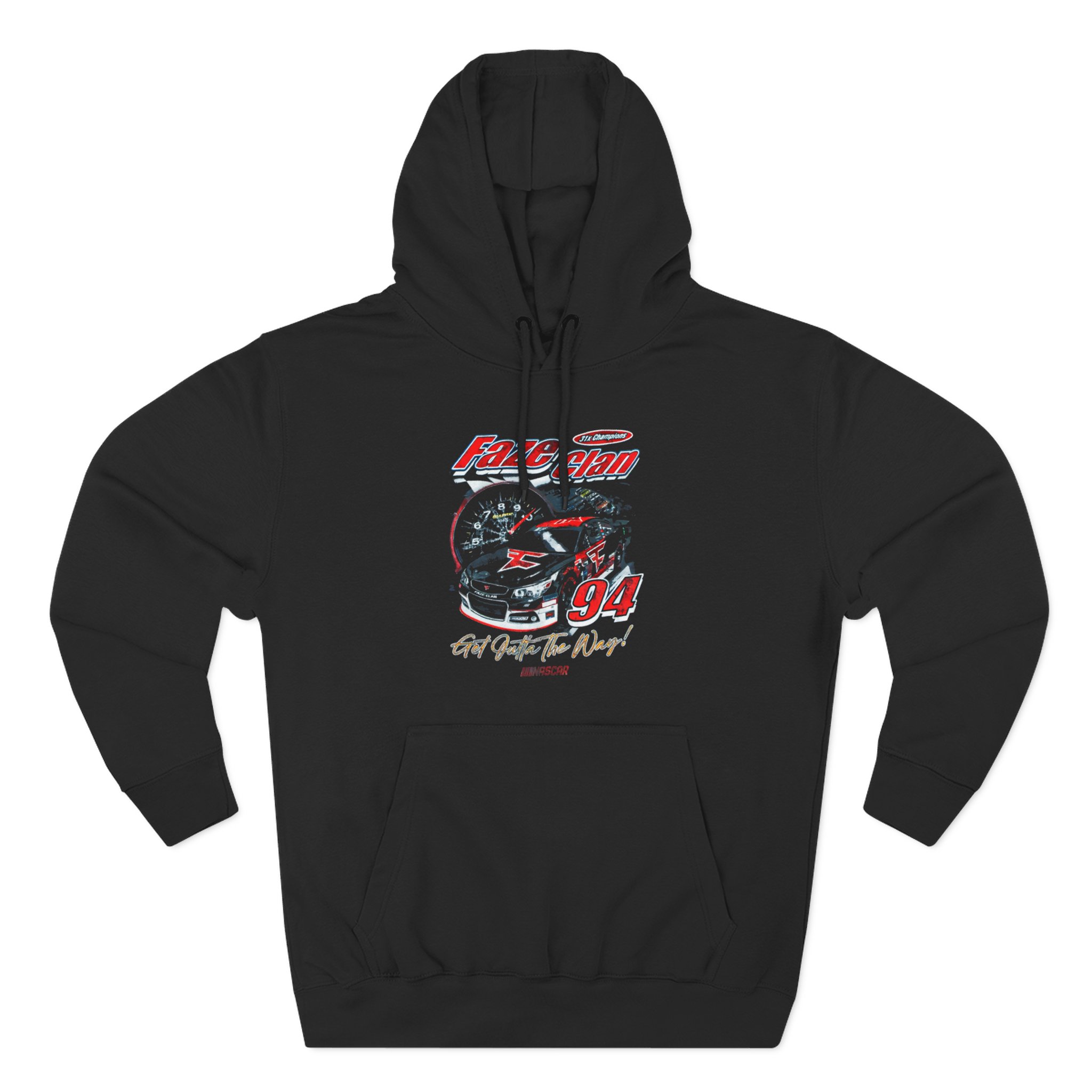 Faze Clan X Nascar Racing  Three-Panel Fleece Hoodie