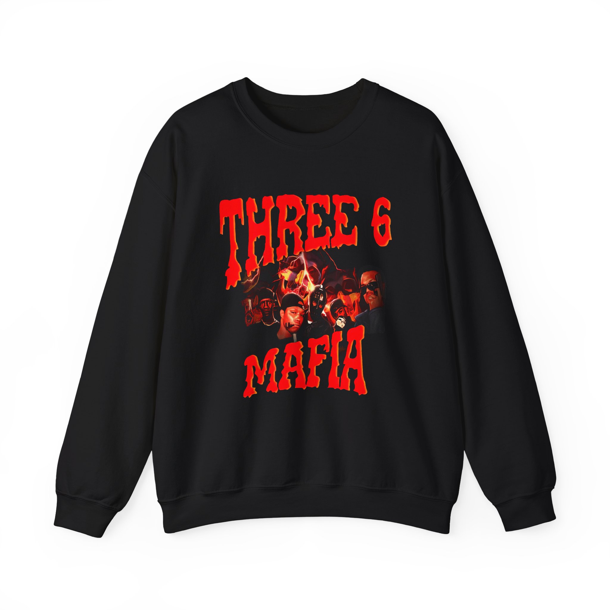Three 6 Mafia Yo Rep Unisex Heavy Blendâ„¢ Crewneck Sweatshirt