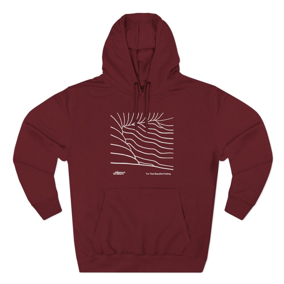 The Chemical Brothers for That Beautiful Feeling Outline Three-Panel Fleece Hoodie