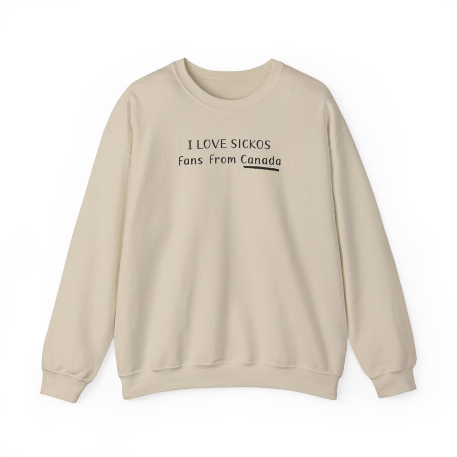 I Love Sickos Fans From Canada Unisex Heavy Blend™ Crewneck Sweatshirt